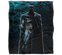 DC comics Batman Shadow Blanket Multicoloured (58In X 36In)