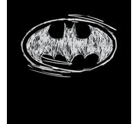DC Comics Batman Sketch Logo Women's T-Shirt - Black - XL