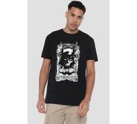 DC Comics Batman Skull Mask T-Shirt, Black | Size: Small DC Comics Black S
