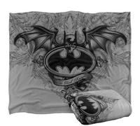DC comics Batman The Dark Knight Gothic Blanket Multicoloured (One Size)