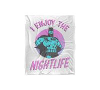 BATMAN Blanket, 152 x 127 cm The Gotham Nightlife Silky Touch Super Soft Throw Blanket
