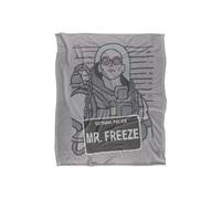 BATMAN Blanket, 152 x 127 cm The Mr. Freeze Mugshot Silky Touch Super Soft Throw Blanket