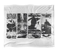 DC comics Batman Through The Years Live Action Blanket Multicoloured (152Cm X 127Cm)