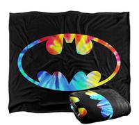 DC comics Batman Tie Dye Blanket Multicoloured (One Size)