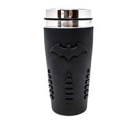 DC Comics Batman Travel Mug | Reuseable Commuter Cup | Insulated Coffee & Tea Flask | Easy Clean | Double Walled Insulation | 450ML Capacity | Spill Proof