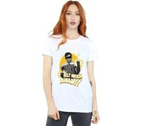 Dc Comics Batman Tv Series Robin Holy Smokes Cotton Boyfriend T-Shirt In White White XXL