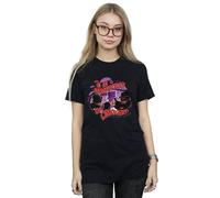 Dc Comics Batman Tv Series The Penguin Aristocrat Cotton Boyfriend T-Shirt In Black Black
