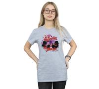 Dc Comics Batman Tv Series The Penguin Aristocrat Cotton Boyfriend T-Shirt In Grey Grey