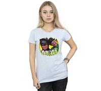 Dc Comics Batman Tv Series The Riddler Joke Cotton T-Shirt In Grey Grey XXL