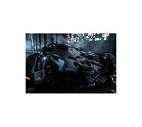 DC Comics Batman V Superman Batmobile Maxi Poster, Wood, Multi-Colour