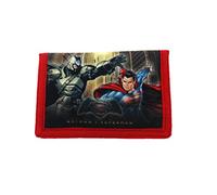 DC Comics Batman V Superman Wallet Coin Pouch, 25 cm, Black