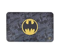 DC Comics Batman Vintage Dog Food Placemat | Non-Slip Bottom Silicone Leak Proof Dog Food Placemat for Food and Water | Batman Dog Placemat for Feeding & Food Storage