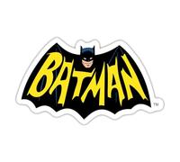 DC Comics Batman Vintage Logo Sticker Size S (10 x 10 cm)