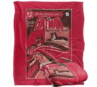 DC comics Batman Wanted Dead Or Alive Comic Cover Blanket Multicoloured (One Size)