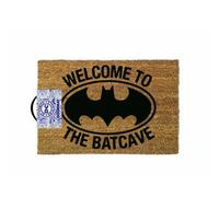 DC comics Batman Welcome To The Batcave Door Mat Black/light Brown (One Size)