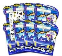 DC Comics Batwheels Party Favors for Boys, Girls - Batman Party Supplies Bundle Includes 8 Batwheels Imagine Ink Coloring Books for Kids Plus Stickers | Batman Party Favors Bulk Set