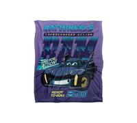 DC Comics Batwheels Ready to Roll Blanket 152 x 127 cm in White DC Comics White 152 x 127 cm