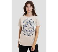 DC Comics Women's Beauty Strength Love T-Shirt, Natural in Beige | Size: XL DC Comics Beige XL