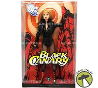 DC Comics Black Canary Barbie Doll black Label 2008 Mattel L9640 NEW