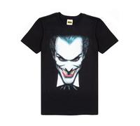 DC Comics Black The Joker Short Sleeved T-Shirt Mens