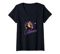 DC Comics Bombshells Catwoman V-Neck T-Shirt