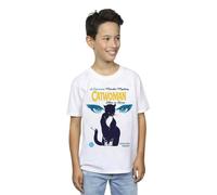 DC Comics Boy's Batman Catwoman When In Rome T-Shirt in White | Size: 9 Years DC Comics White 9 Years