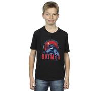 DC Comics Boy's Batman Gotham City T-Shirt in Black | Size: 5-6 Years DC Comics Black 5-6 Years