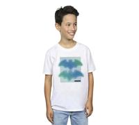 DC Comics Boy's Batman Grid Gradient T-Shirt in White | Size: 12-13 Years DC Comics White 12-13 Years