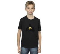 DC Comics Boy's Batman Shadow Paint T-Shirt in Black | Size: 3-4 Years DC Comics Black 3-4 Years