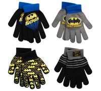 DC Comics Boys Batman Superman Justice League (2-7) Batman Blue Gloves Age 4-7 Batman Gloves Age 4-7 Blue Batman Glove Age 4-7, Blue Batman Glove, Age 4-7