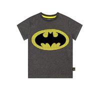 DC Comics Boys Batman T-Shirt Grey Age 10 to 11 Years