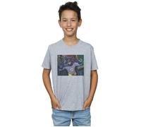 DC Comics Boy's Batman TV Series Batdance Photo T-Shirt in Grey | Size: 12-13 Years DC Comics Grey 12-13 Years