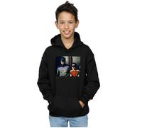 DC Comics Boy's Batman TV Series Dynamic Duo Photograph Hoodie in Black | Size: 7-8 Years DC Comics Black 7-8 Years