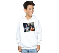 DC Comics Boy's Batman TV Series Dynamic Duo Photograph Hoodie in White | Size: 7-8 Years DC Comics White 7-8 Years