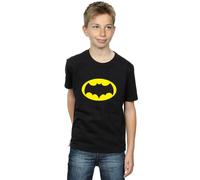 DC Comics Boy's Batman TV Series Logo T-Shirt in Black | Size: 12-13 Years DC Comics Black 12-13 Years