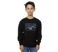 DC Comics Boy's Batman TV Series Mean Cape Sweatshirt in Black | Size: 5-6 Years DC Comics Black 5-6 Years