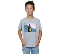 DC Comics Boy's Batman TV Series Surfing Still T-Shirt in Grey | Size: 9 Years DC Comics Grey 9 Years