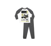 DC Comics Boy's Batwheels Pyjamas in Grey | Size: 9-10 Years DC Comics Grey 9-10 Years