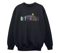 DC Comics Boy's Calling All Sweatshirt in Black | Size: 9 Years DC Comics Black 9 Years