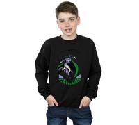 DC Comics Boy's Catwoman Whip Sweatshirt in Black | Size: 5-6 Years DC Comics Black 5-6 Years