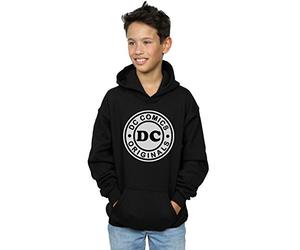 DC Comics Boys DC Originals Logo Hoodie 12-13 years Black