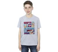 DC Comics Boy's DC Super Pets Krypto The Super Dog T-Shirt in Grey | Size: 3-4 Years DC Comics Grey 3-4 Years