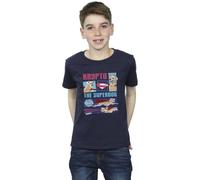 DC Comics Boy's DC Super Pets Krypto The Super Dog T-Shirt in Navy | Size: 3-4 Years DC Comics Navy 3-4 Years