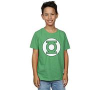 DC Comics Boys Green Lantern Logo T-Shirt 12-13 Years Irish Green