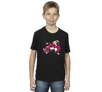 DC Comics Boy's Harley Quinn Rollerskates T-Shirt in Black | Size: 9 Years DC Comics Black 9 Years