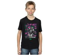 DC Comics Boy's Justice League Joker Die Laughing T-Shirt in Black | Size: 7-8 Years DC Comics Black 7-8 Years