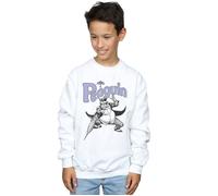 DC Comics Boy's Penguin Mono Action Pose Sweatshirt in White | Size: 3-4 Years DC Comics White 3-4 Years