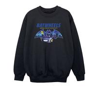 DC Comics Boy's Protect Gotham City Sweatshirt in Black | Size: 7-8 Years DC Comics Black 7-8 Years