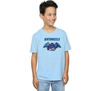DC Comics Boy's Protect Gotham Cotton T-Shirt in Baby Blue | Size: 3-4 Years DC Comics Baby Blue 3-4 Years