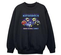 DC Comics Boy's Ready To Roll Sweatshirt in Black | Size: 9 Years DC Comics Black 9 Years